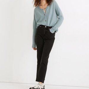 Madewell Women's Slim Demi-Boot Jeans Black Dark Lunar Wash NC339 Size 3…